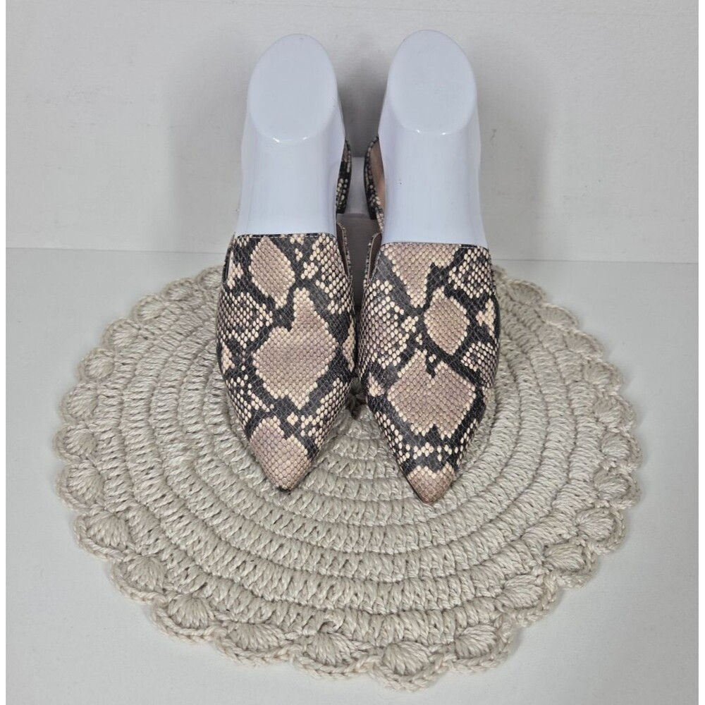 Steve Madden Mattis Python Snakeskin Pointed Toe … - image 3